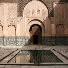 Veel eeuwenlang overgebleven Marokkaanse architectuur